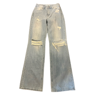 Altar'd State NWT Distressed Jeans | 27 | Light Blue
